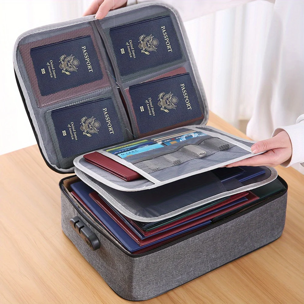 Home Office Travel Document - File Organizer Bags Document Home Office