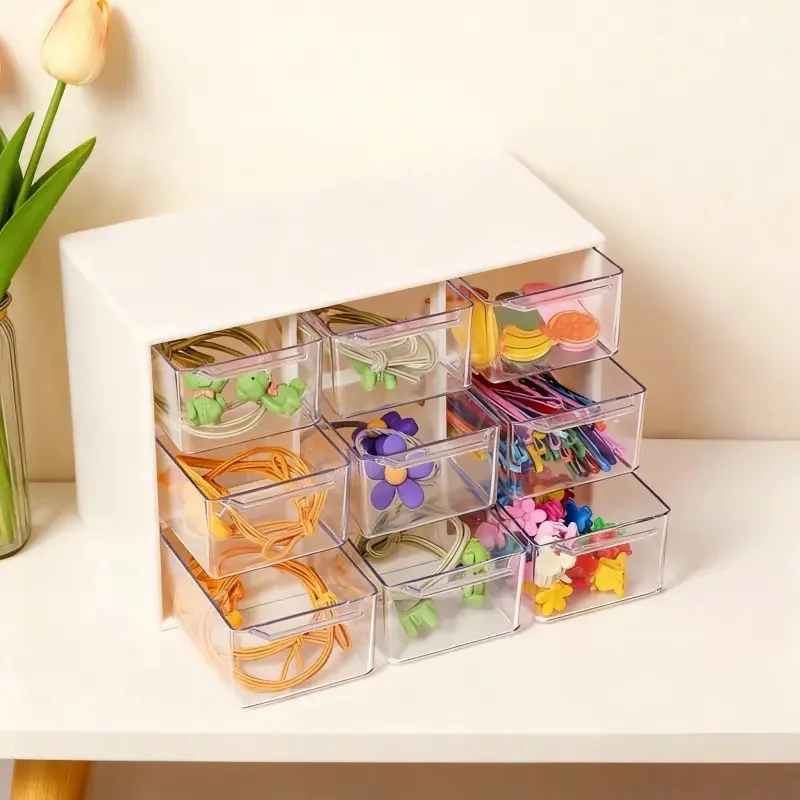 Office Drawer Organizer - Bead Material Storage Box. The Nine