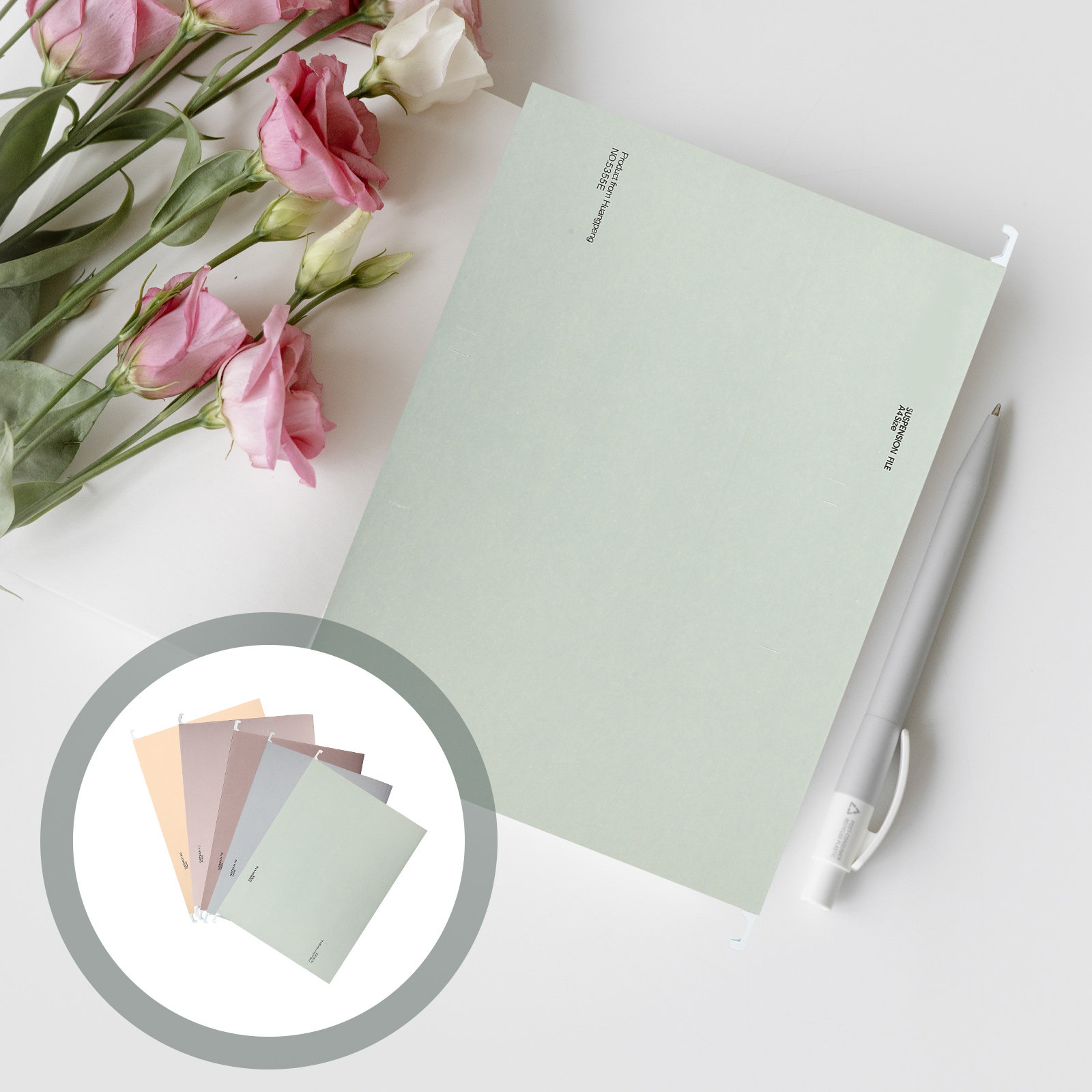Home Office Travel Document - 5Pcs Hanging File Folder Set Heavy