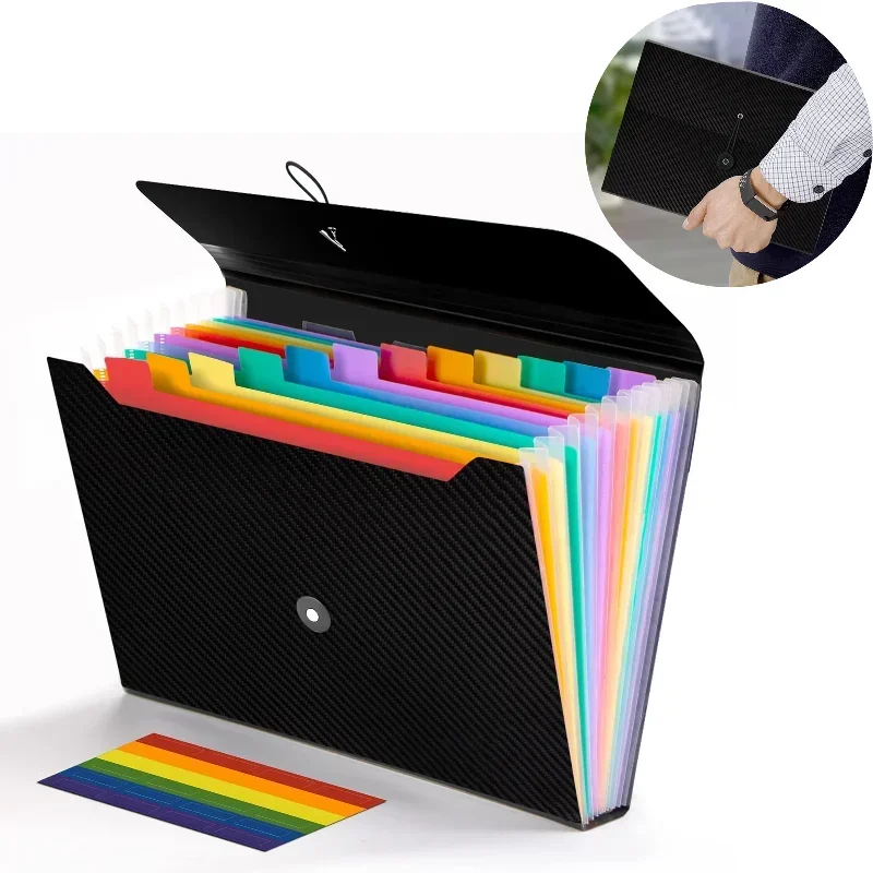 13 Pockets Expanding File Fold - Home Office Travel Document 评论和价格