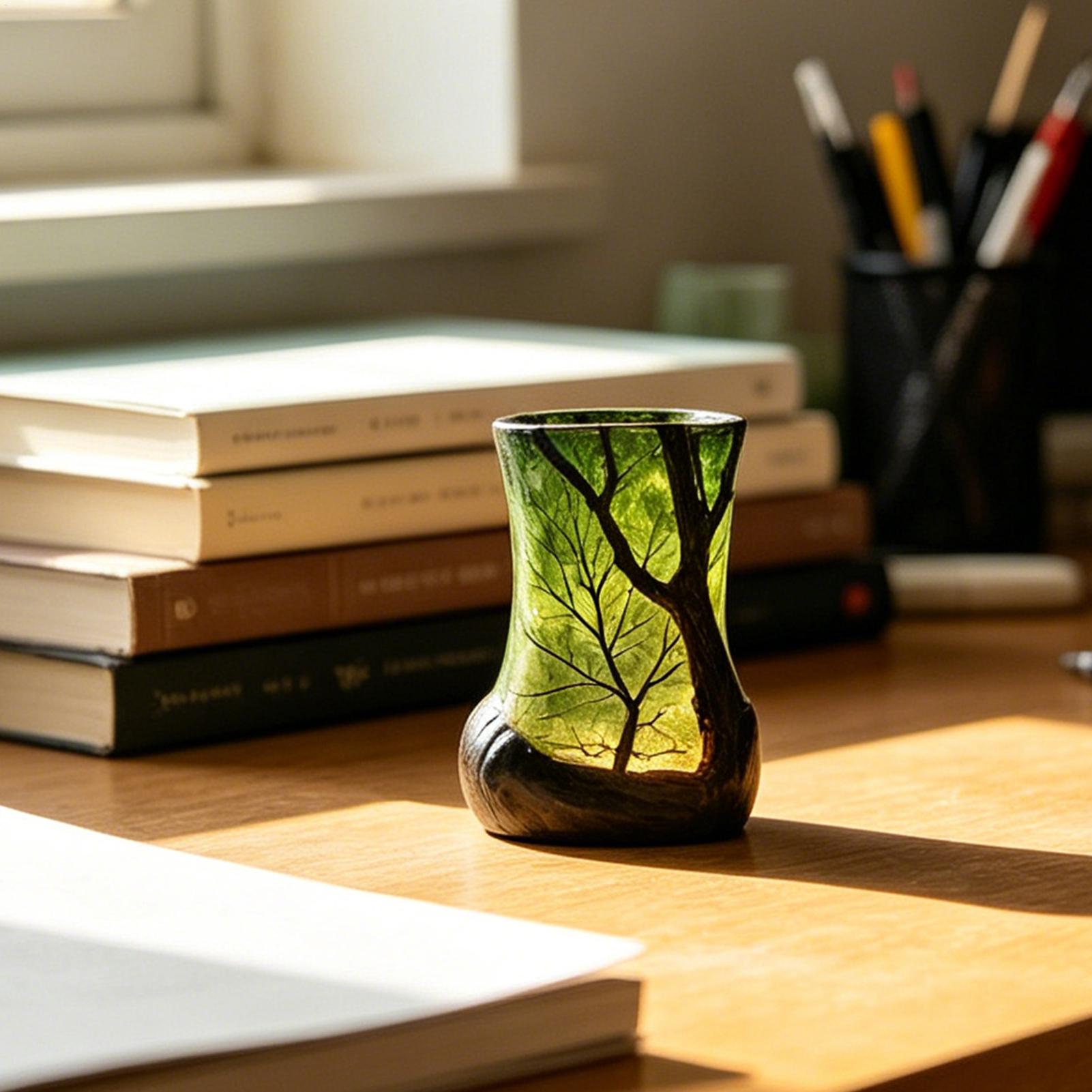 Bedside Table Lamp Forest Nigh - Home Office Decor 评论和价格
