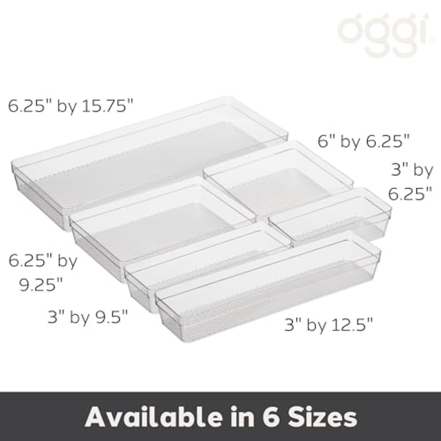 Clear Drawer Organizer - 3