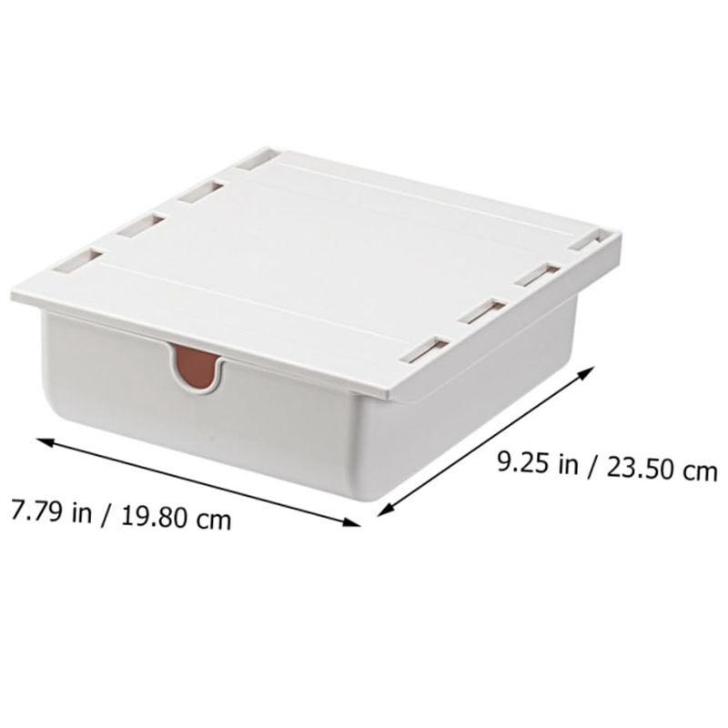 DT19 Under-Desk Storage Box, S - Office Drawer Organizer 评论和价格