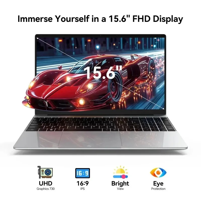 15.6 Inch Ultra Slim Gaming No - Home Office Windows 11 评论和价格