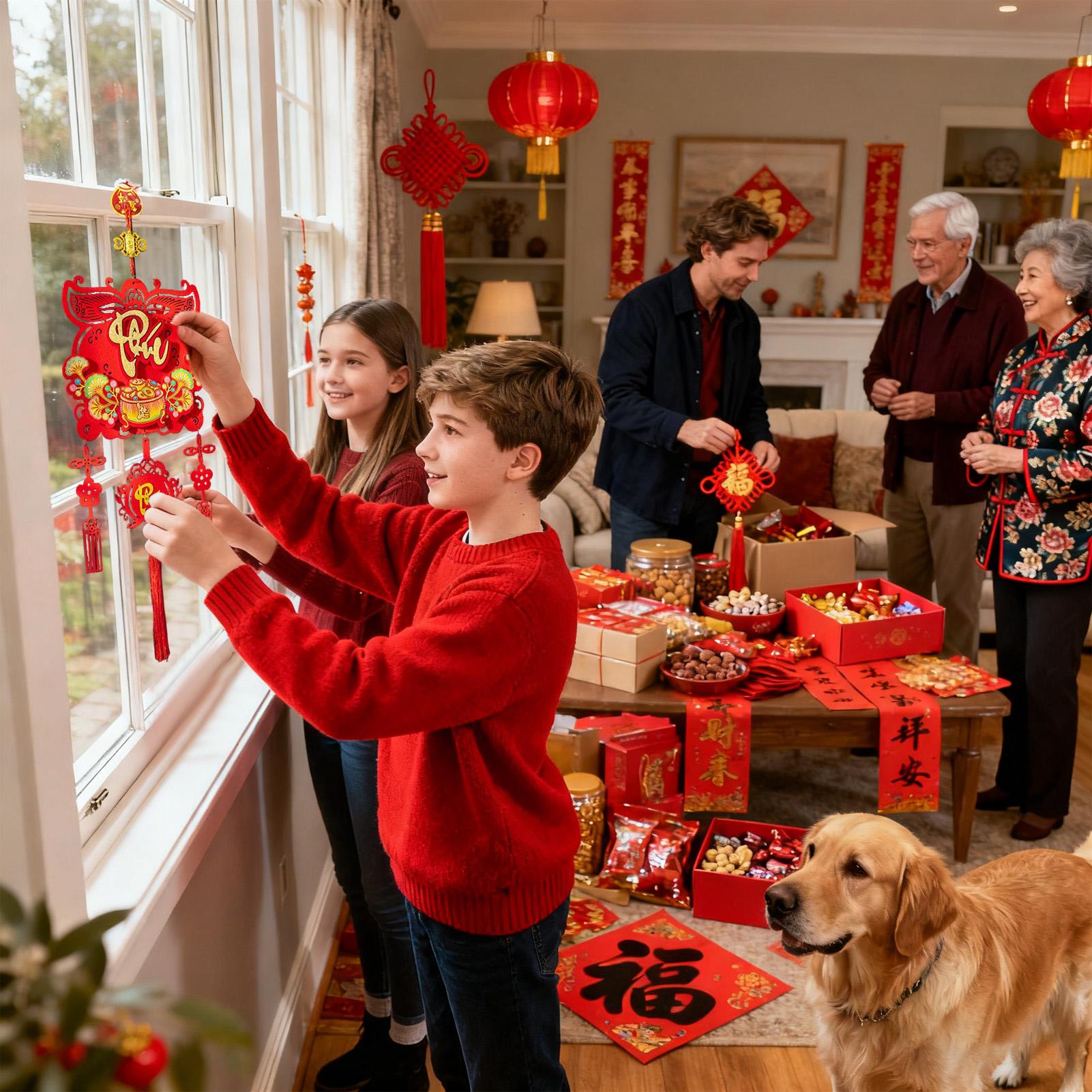 Vietnamese Lunar New Year Deco - Home Office Holidays 2026 评论和价格