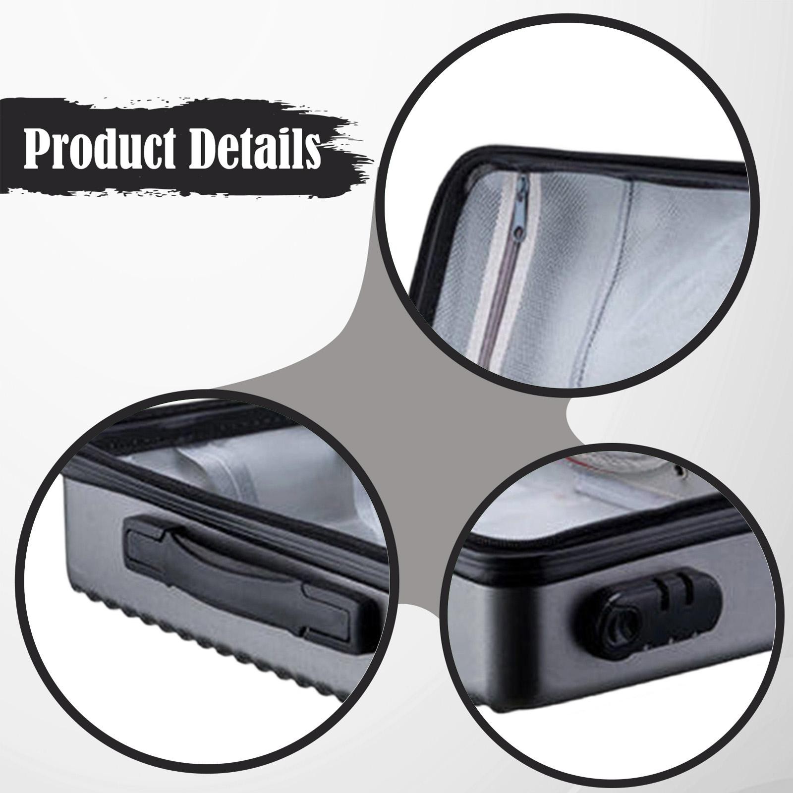 Fireproof Document Box Briefca - Home Office Travel Document 评论和价格
