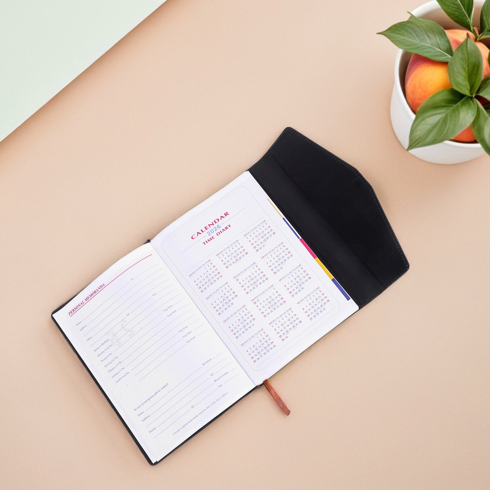 365-Day Daily Planner Thick Pa - Home Office 365 评论和价格