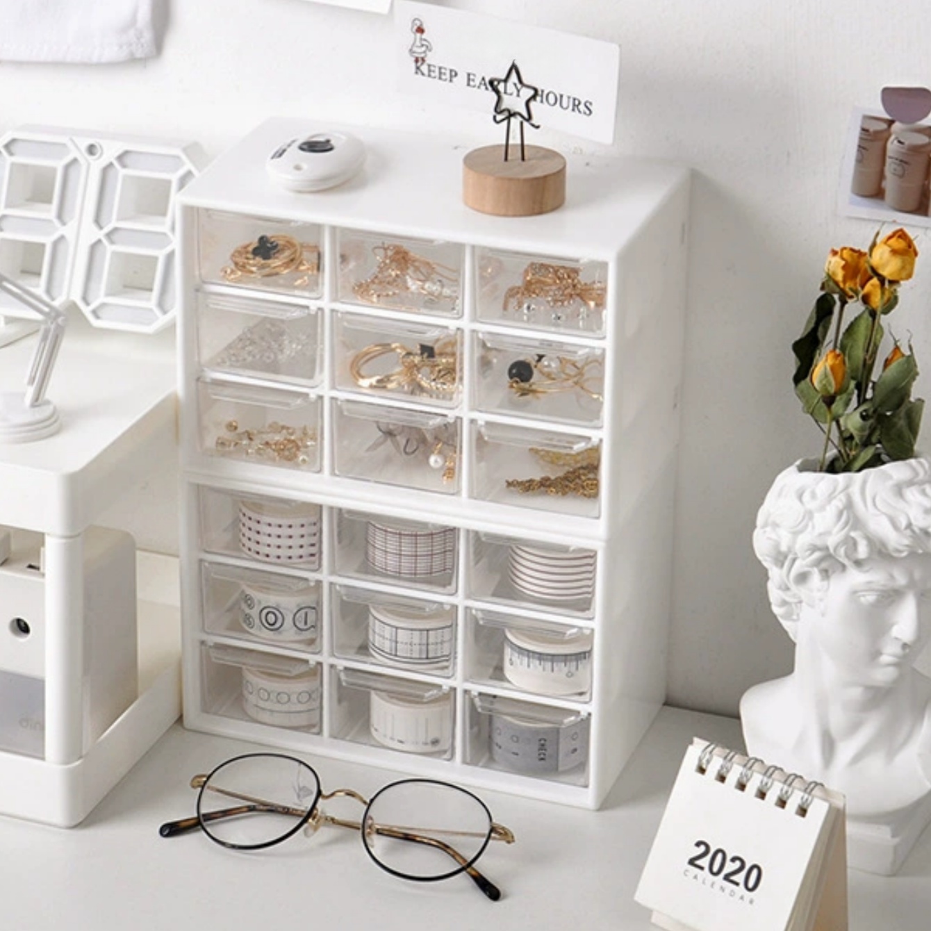 Bead Material Storage Box. The - Office Drawer Organizer 评论和价格
