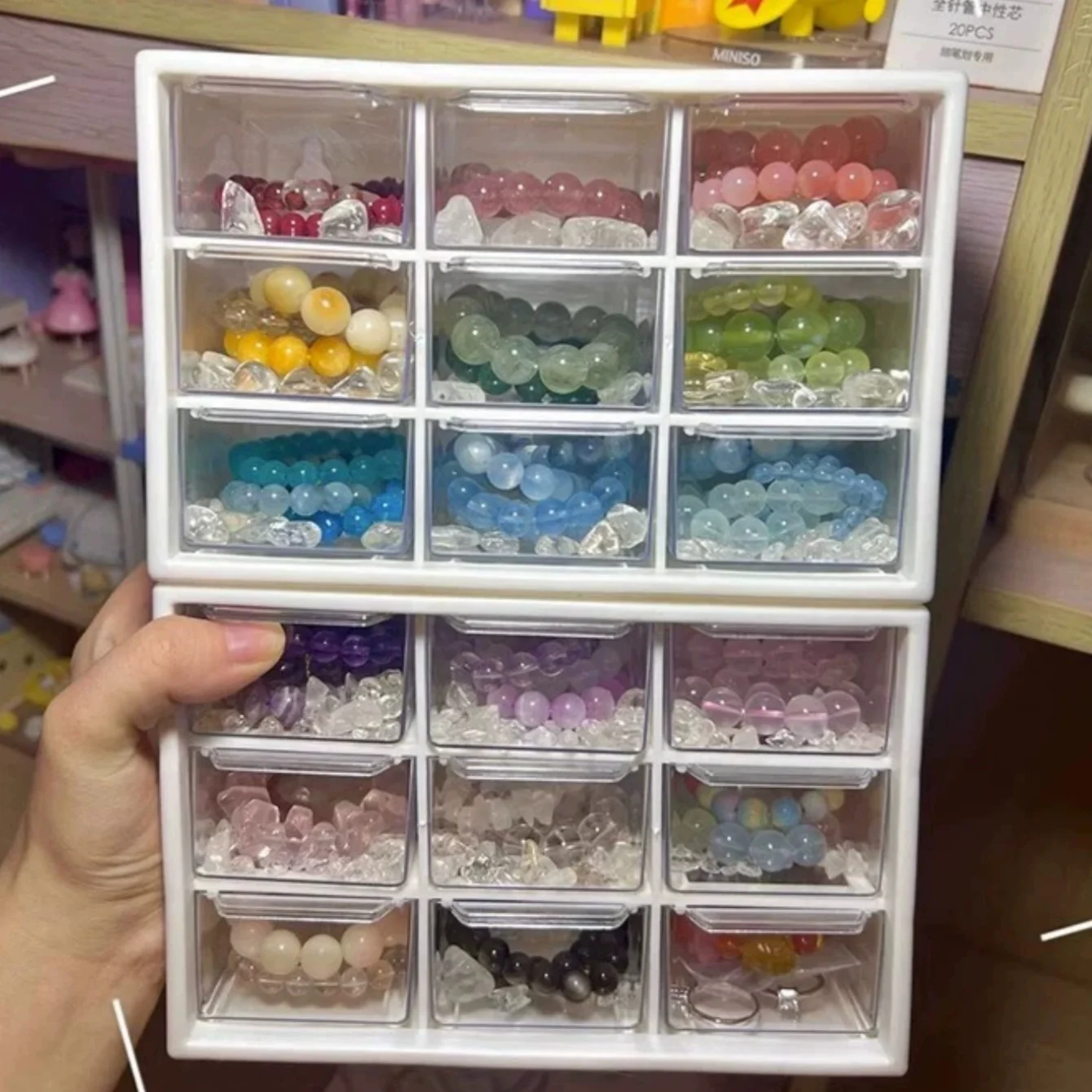 Bead Material Storage Box. The - Office Drawer Organizer 评论和价格