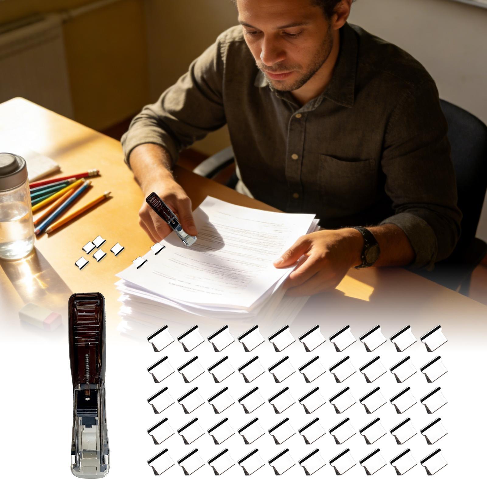 Travel Stapler School Push Bin - Home Office Travel Document 评论和价格
