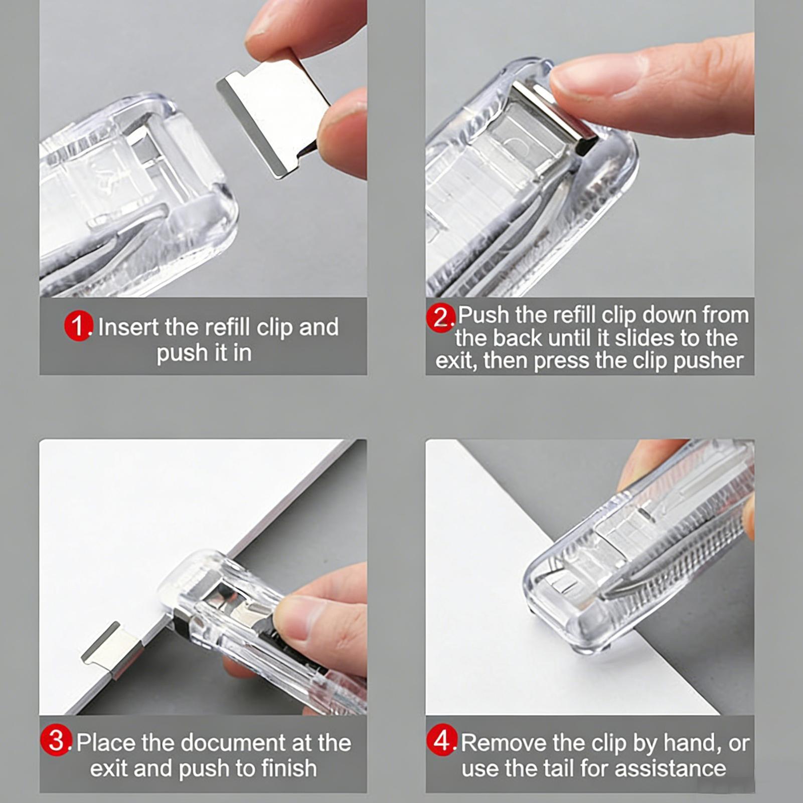 Travel Stapler School Push Bin - Home Office Travel Document 评论和价格