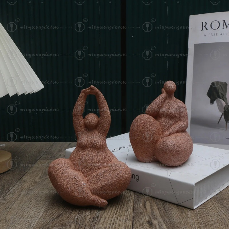 1pc, Sandstone Resin  Chubby W - Home Office In Living Room 评论和价格