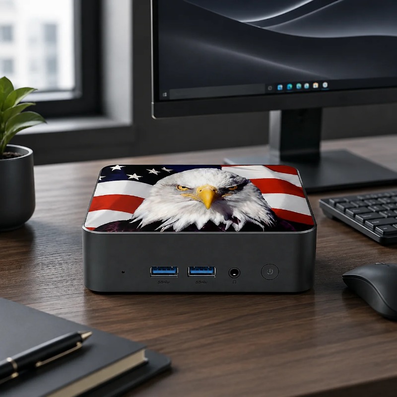 New 2026 USA Canada Flag Mini  - Home Office Windows 11 评论和价格