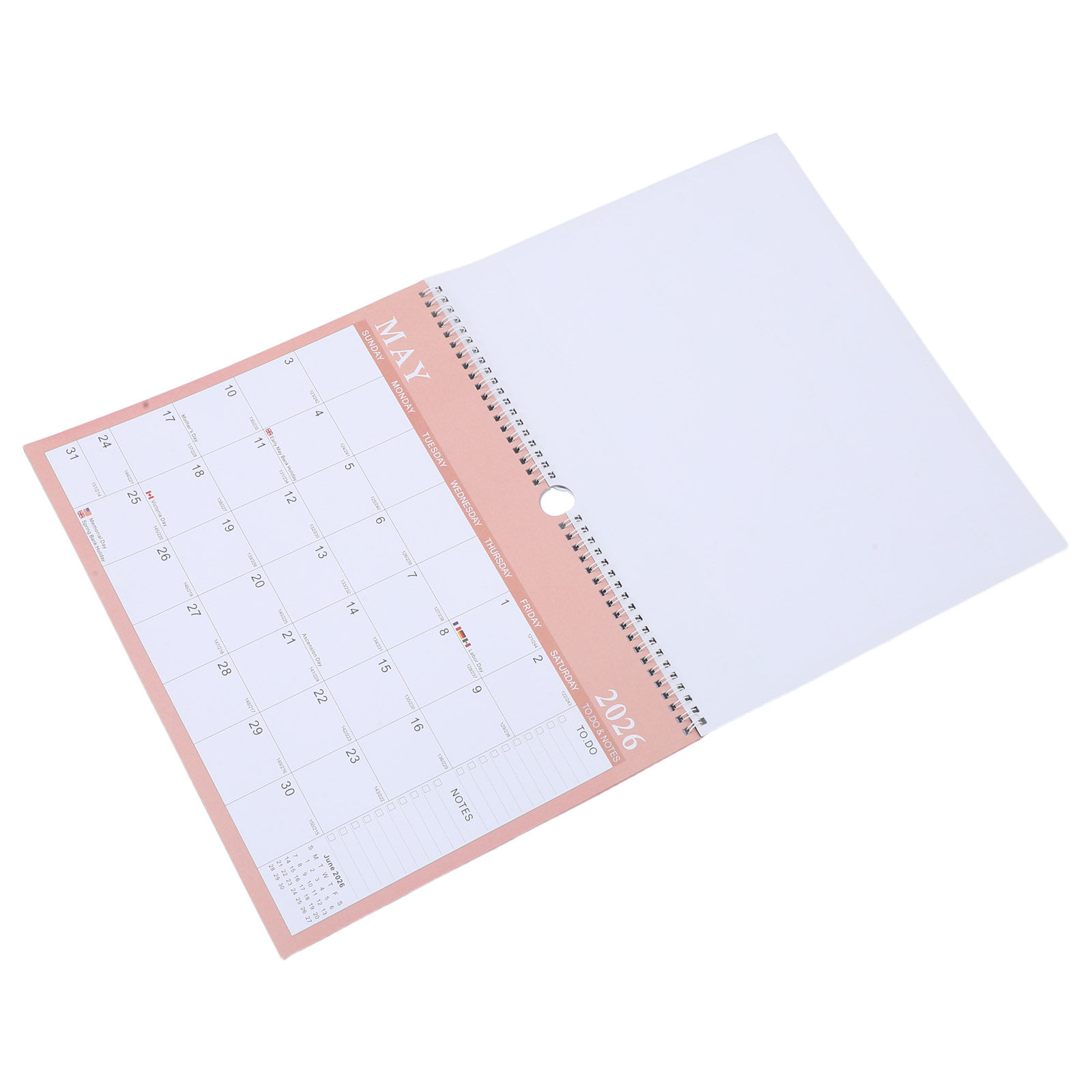 2026 1-2027 6 Large Hanging Mo - Home Office Holidays 2026 评论和价格
