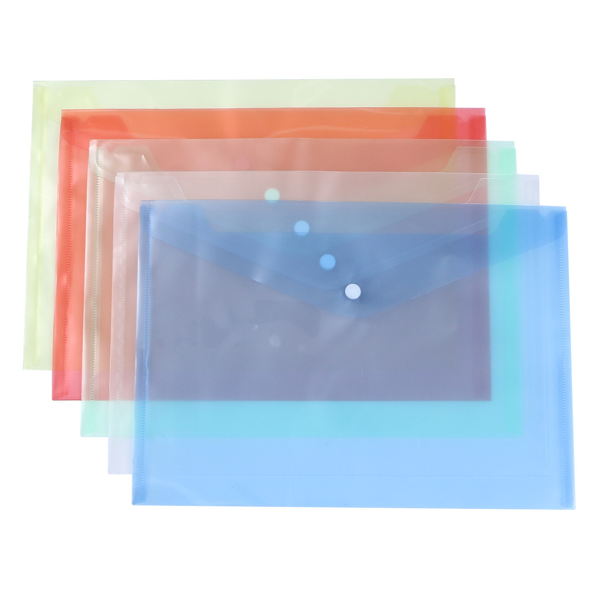 24Pcs Transparent Thickened PP - Home Office Travel Document 评论和价格