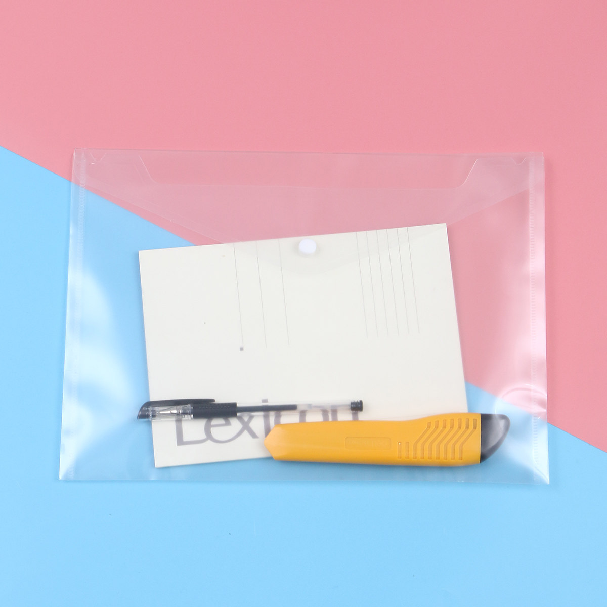 24Pcs Transparent Thickened PP - Home Office Travel Document 评论和价格