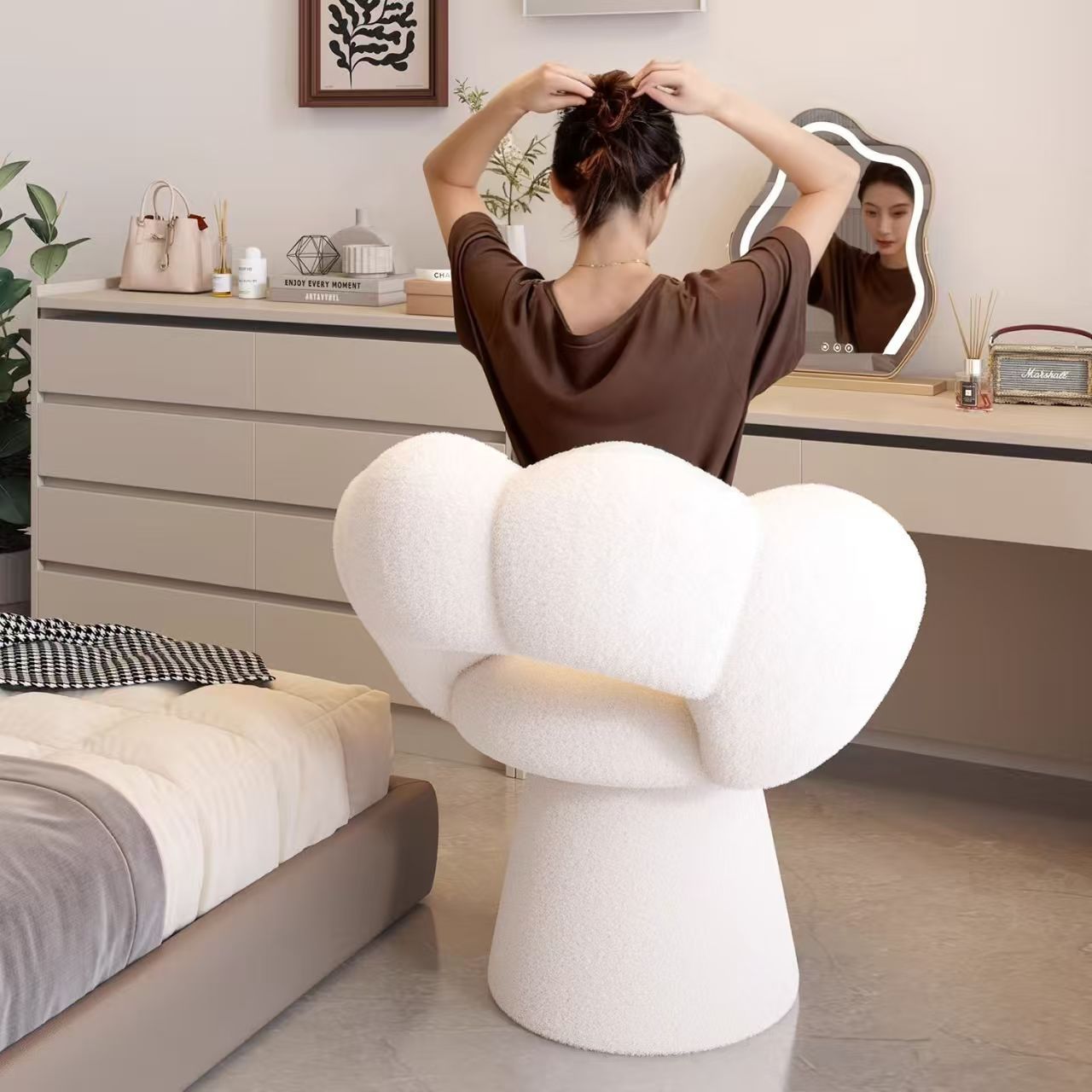 Ergonomic Home Office Desk Cha - Home Office In Living Room 评论和价格
