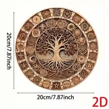 2026 8x8 Rustic Deer Wooden Wa - Home Office Holidays 2026 评论和价格