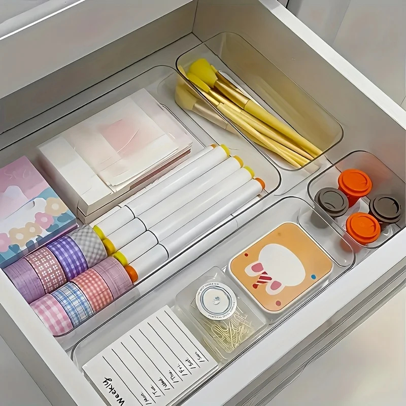 Cosmetic and Stationery Storag - Office Drawer Organizer 评论和价格