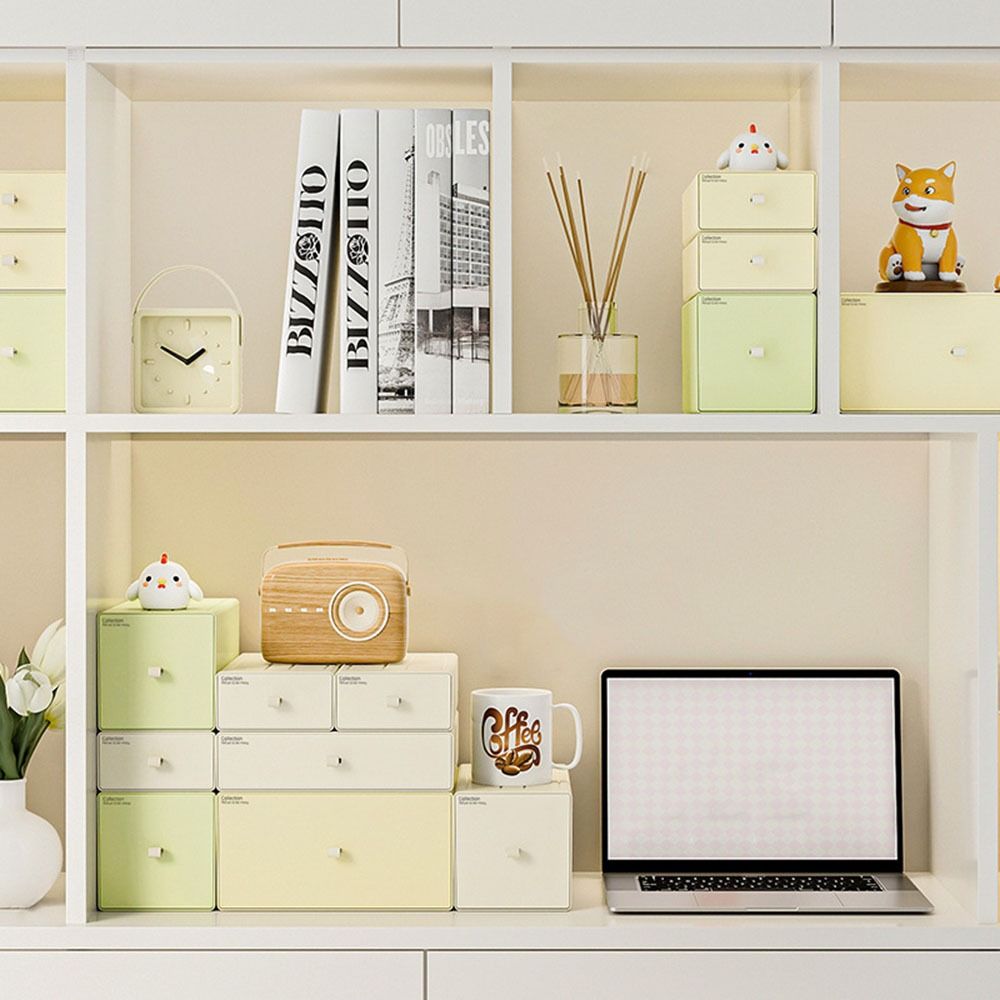 Colorful Desktop Stackable Org - Office Drawer Organizer 评论和价格