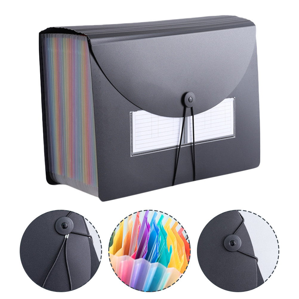 Rainbow Accordion File Folder  - Home Office Travel Document 评论和价格